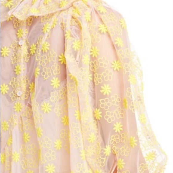 Simone Rocha Diagonal Frill Top - Picture 5 of 8